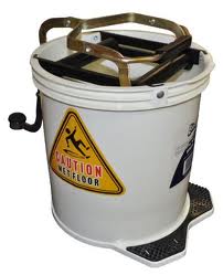 Edco Wringer Bucket 16L White